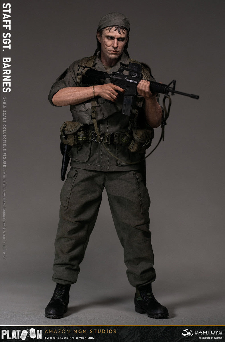 Preventa Figura Staff Sergeant Barnes - PLATOON (1986) marca Damtoys DMS045 escala 1/6
