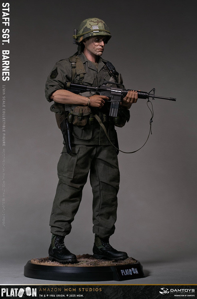Preventa Figura Staff Sergeant Barnes - PLATOON (1986) marca Damtoys DMS045 escala 1/6