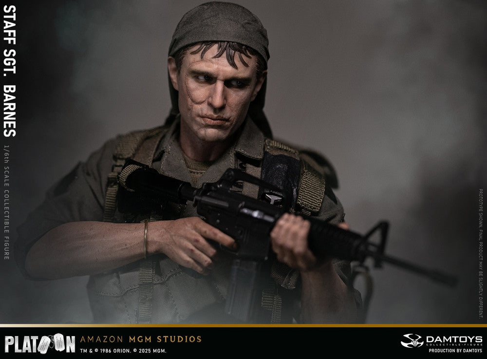 Preventa Figura Staff Sergeant Barnes - PLATOON (1986) marca Damtoys DMS045 escala 1/6