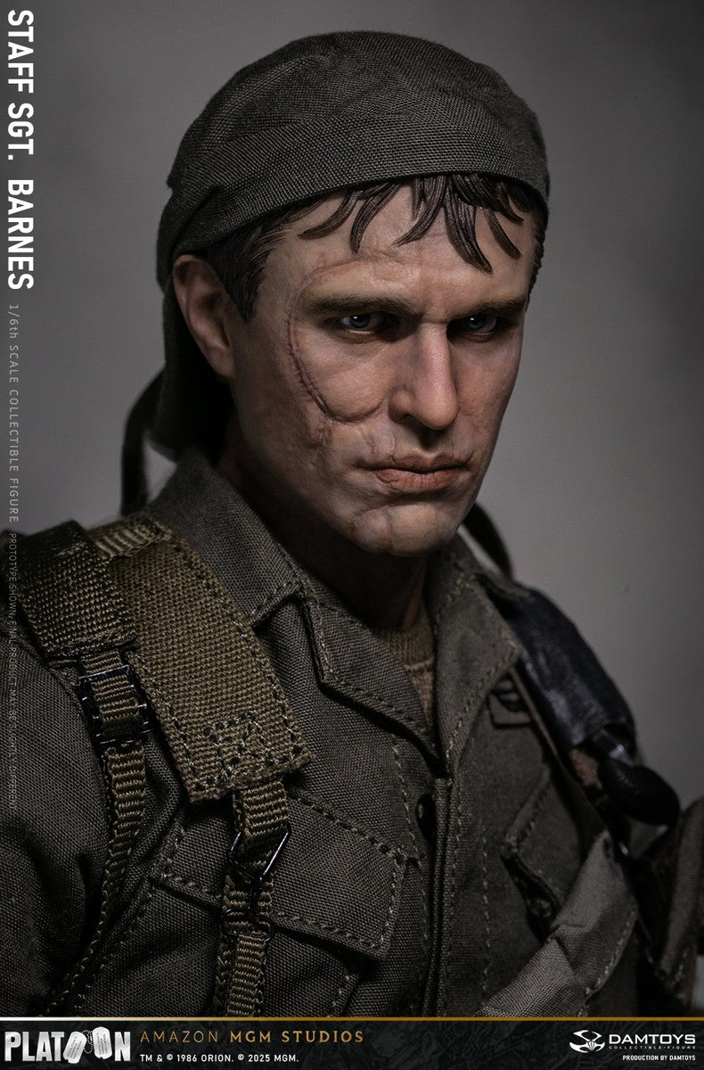 Preventa Figura Staff Sergeant Barnes - PLATOON (1986) marca Damtoys DMS045 escala 1/6