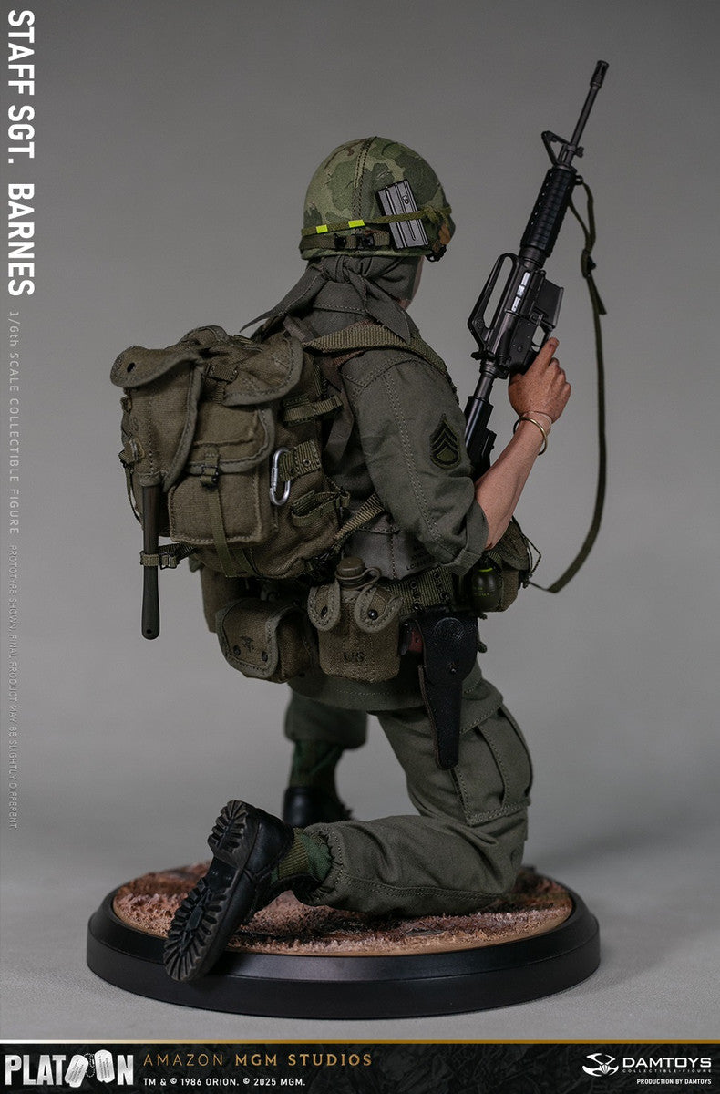 Preventa Figura Staff Sergeant Barnes - PLATOON (1986) marca Damtoys DMS045 escala 1/6