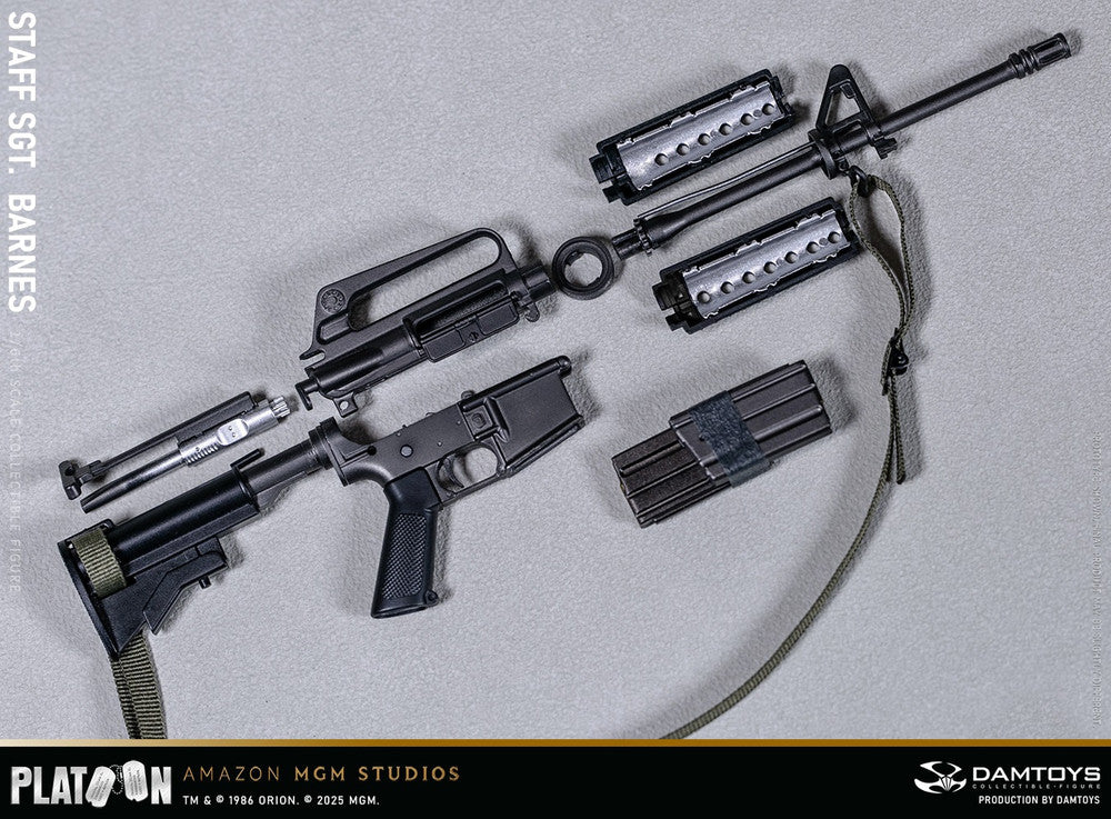 Preventa Figura Staff Sergeant Barnes - PLATOON (1986) marca Damtoys DMS045 escala 1/6