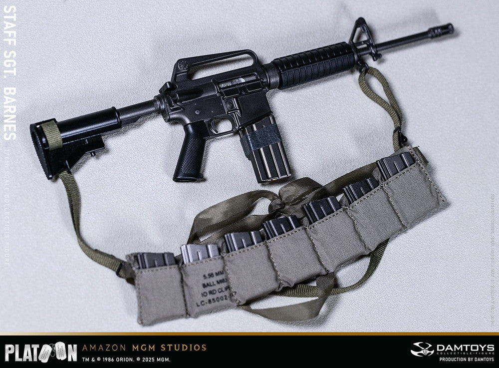 Preventa Figura Staff Sergeant Barnes - PLATOON (1986) marca Damtoys DMS045 escala 1/6