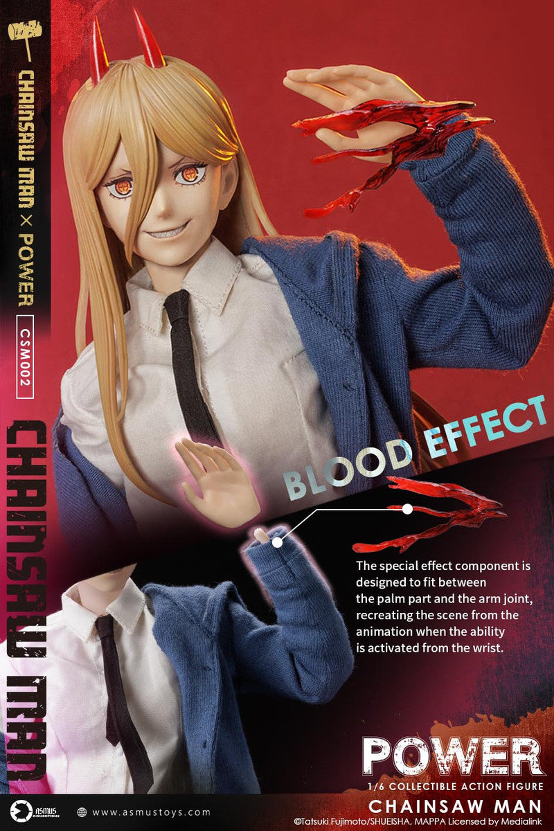 Preventa Figura POWER - Chainsaw Man marca Asmus Toys CSM002 escala 1/6