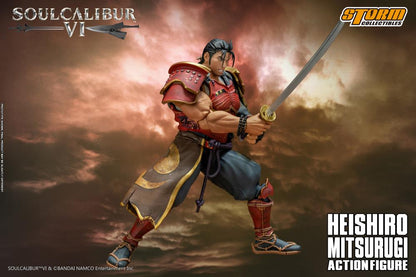 Pedido Figura Heishiro Mitsurugi - Soulcalibur VI marca Storm Collectibles escala pequeña 1/12