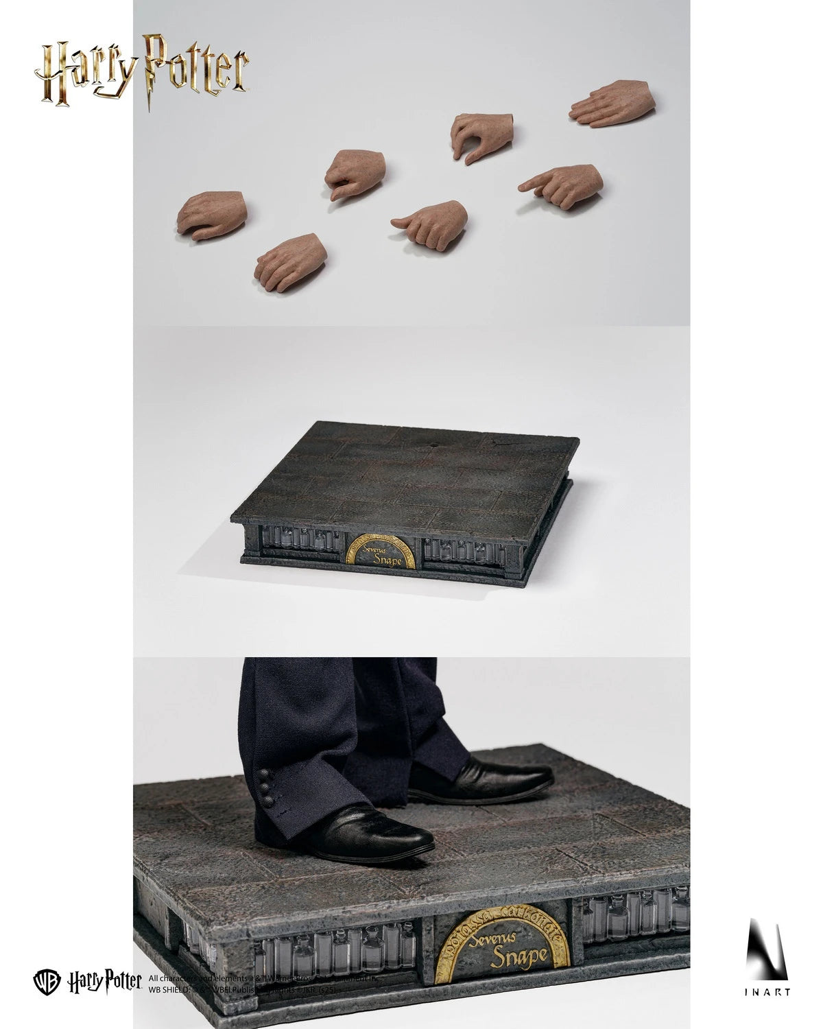 Pedido Figura Severus Snape - Harry Potter and the Half-Blood Prince marca Inart A017 escala 1/6