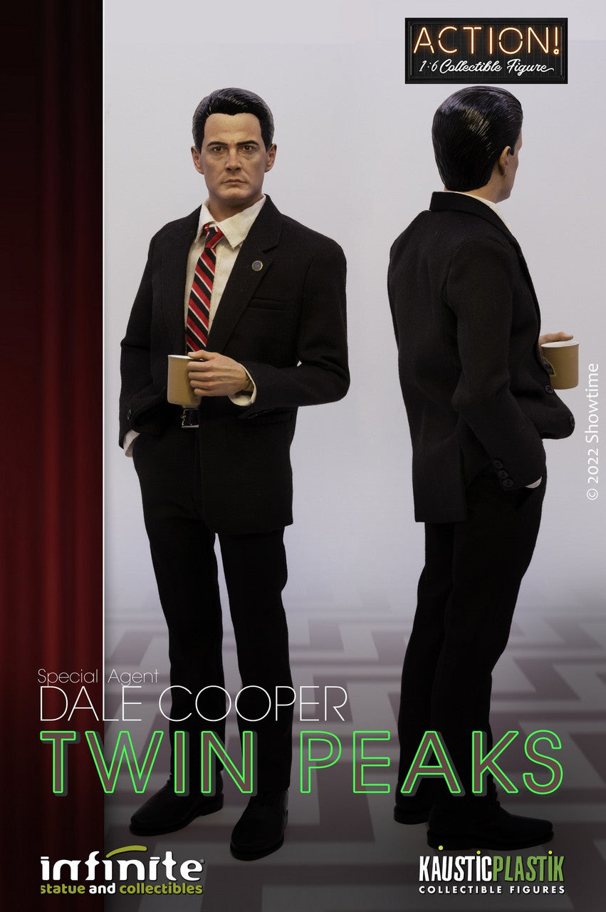Pedido Figura Agent Cooper - Twin Peaks (normal version) marca Kaustic Plastik 87754 escala 1/6
