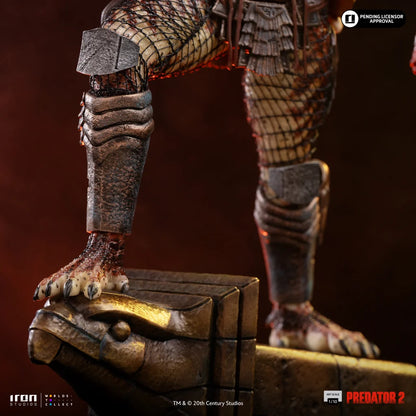 Preventa Estatua City Hunter Predator - Predator 2 marca Iron Studios escala de arte 1/10