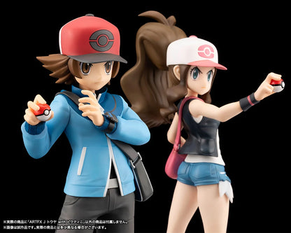 Preventa Estatua Hilbert con Victini - Pokemon - ArtFX J marca Kotobukiya escala 1/8