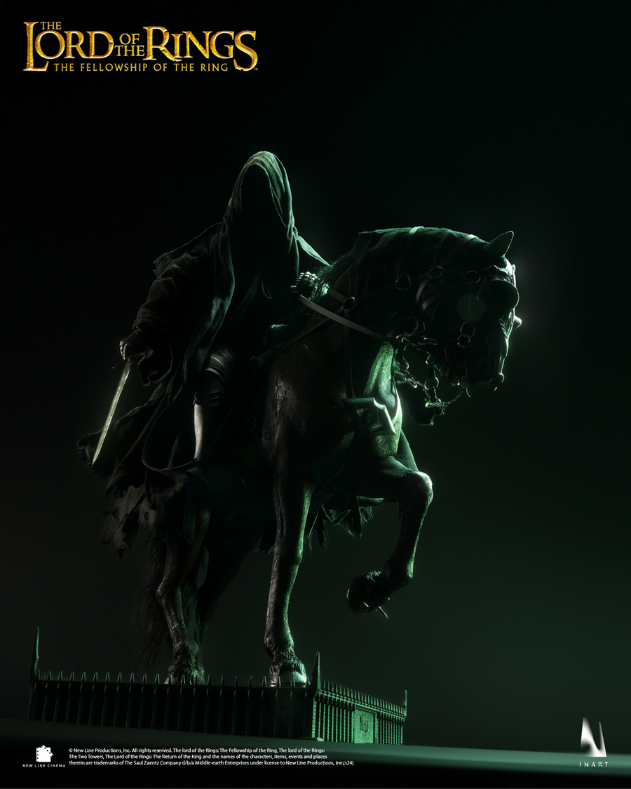 Pedido Figura Nazgûl con Caballo (Deluxe version) - The Lord of the Rings marca Inart A013D1 escala 1/6