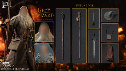 Preventa Figura Grey Wizard (Deluxe version) marca Hell Cat DYM202401B escala 1/12