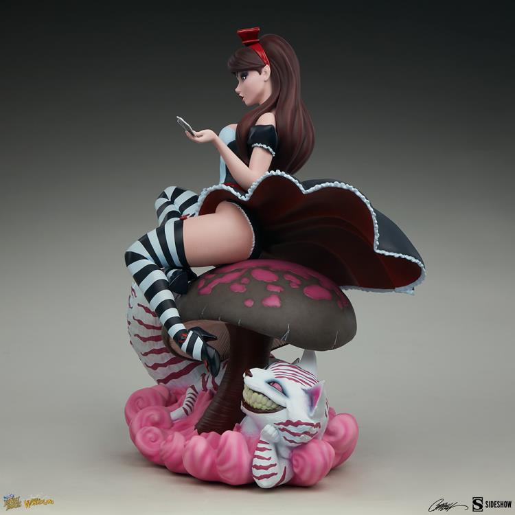 Pedido Estatua Alice in Wonderland (Game of Hearts Edition) - Fairytale Fantasies Collection marca Sideshow Collectibles sin escala (34.29 cm)