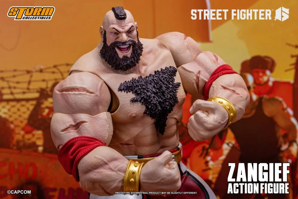 Pedido Figura Zangief - Street Fighter 6 marca Storm Collectibles escala 1/12