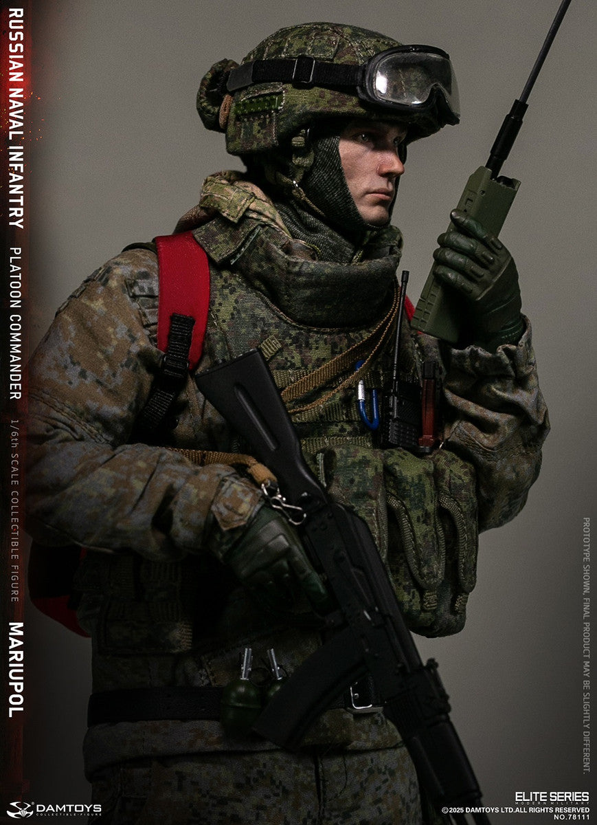 Preventa Figura Russian Naval Infantry Commander – Mariupol Edition marca Damtoys 78111 escala 1/6