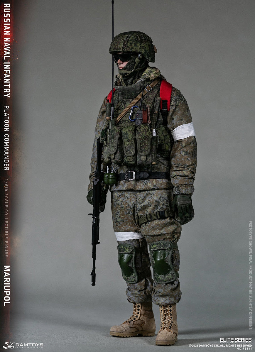 Preventa Figura Russian Naval Infantry Commander – Mariupol Edition marca Damtoys 78111 escala 1/6