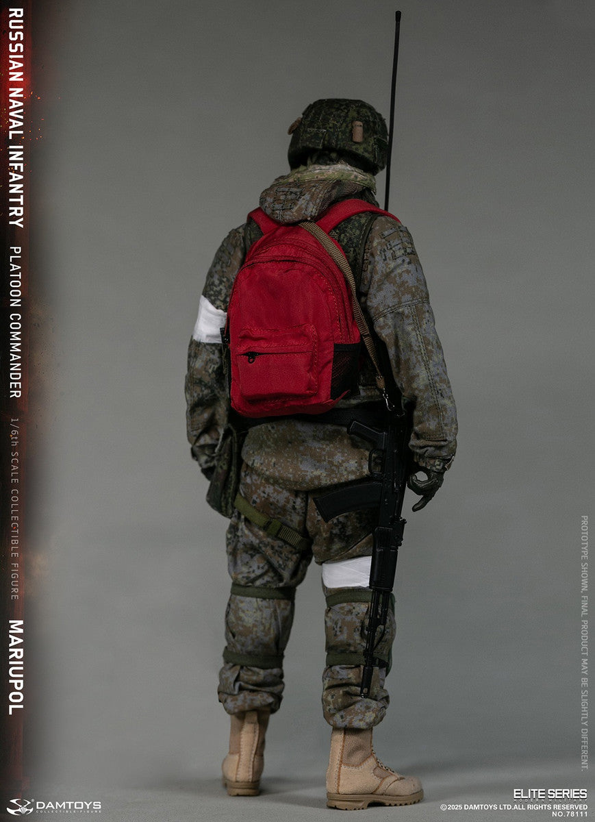 Preventa Figura Russian Naval Infantry Commander – Mariupol Edition marca Damtoys 78111 escala 1/6
