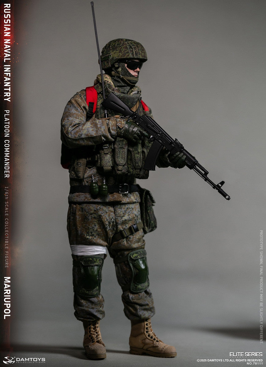 Preventa Figura Russian Naval Infantry Commander – Mariupol Edition marca Damtoys 78111 escala 1/6