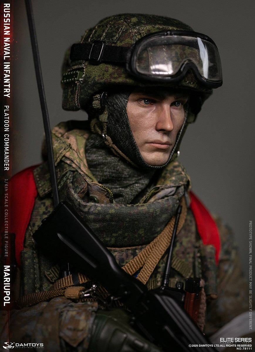 Preventa Figura Russian Naval Infantry Commander – Mariupol Edition marca Damtoys 78111 escala 1/6