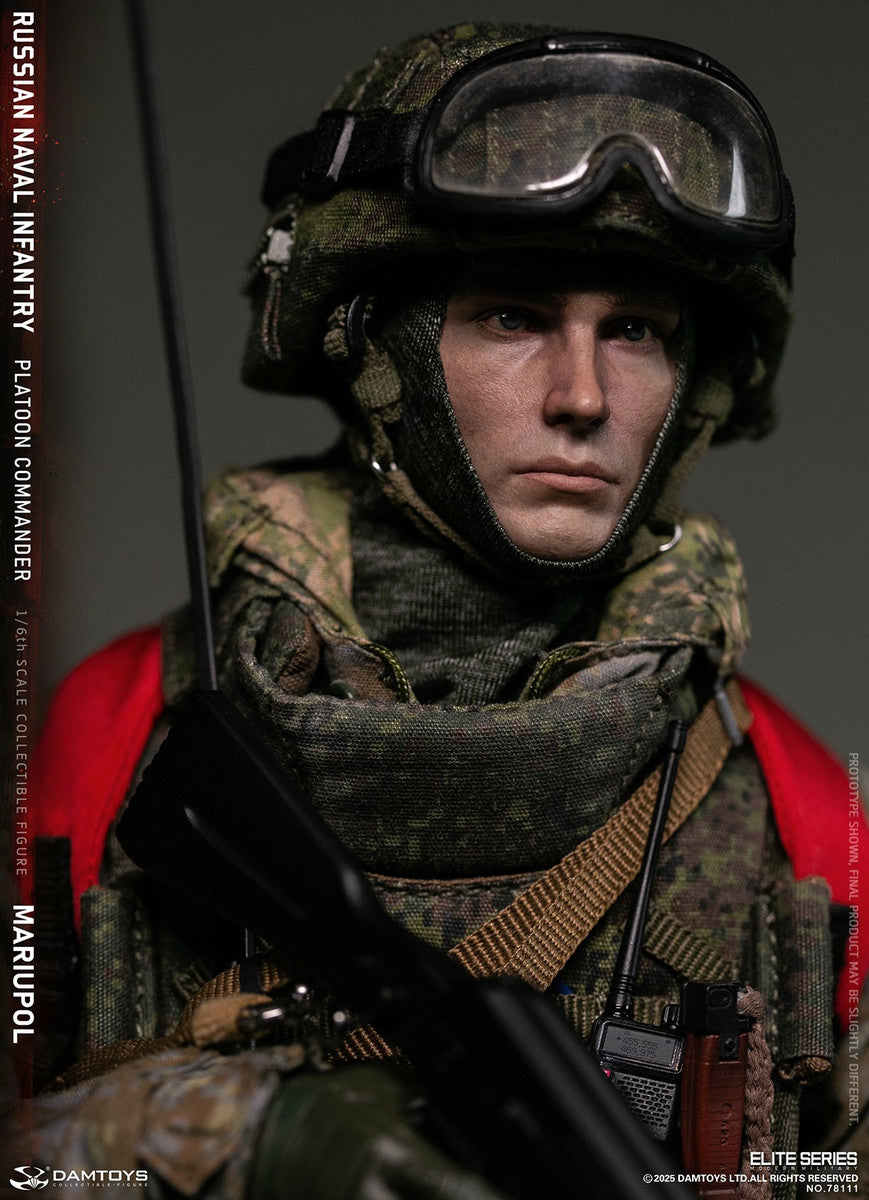Preventa Figura Russian Naval Infantry Commander – Mariupol Edition marca Damtoys 78111 escala 1/6