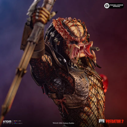 Preventa Estatua City Hunter Predator - Predator 2 marca Iron Studios escala de arte 1/10