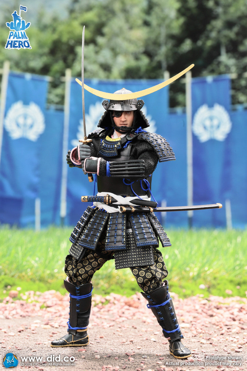 Pedido Figura Date Masamune - Palm Hero Japan Samurai Series 4 marca DID XJ80030 escala 1/12