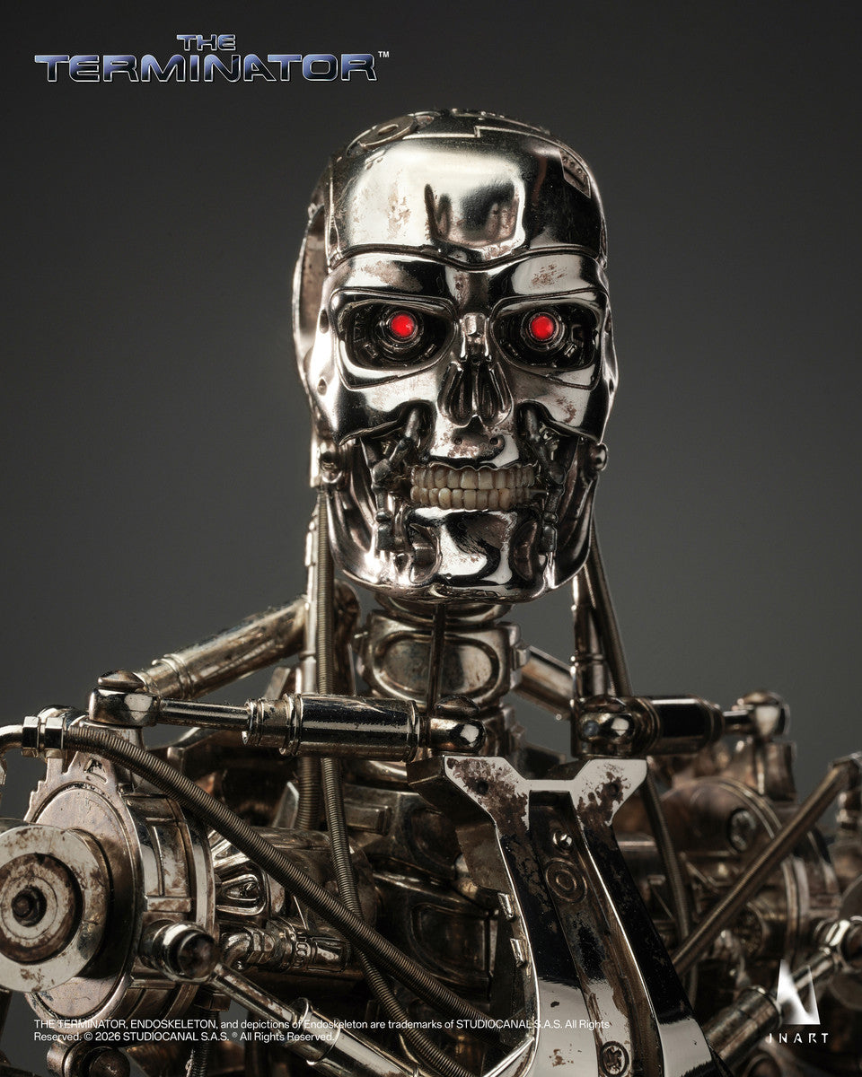 Preventa Figura T-800 Endoskeleton - The Terminator marca INART A036 Queen Studio escala 1/6