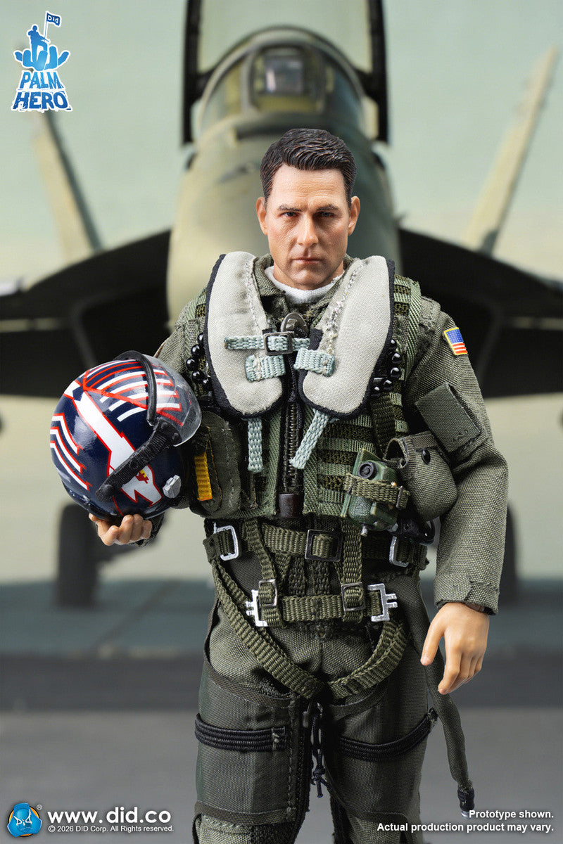 Pedido Figura Captain Mitchell - US Navy 18E Pilot marca DID XM80031 escala 1/12