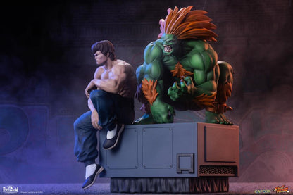 Preventa Set Estatuas Blanka & Fei Long - Street Jam - Street Fighter marca PCS Collectibles escala 1/10