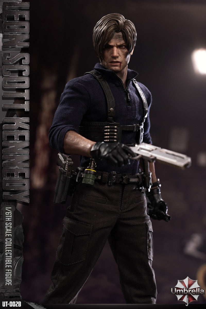 Preventa Figura Agent Leon (Sculpted Hair Version) marca Umbrella UT-002B escala 1/6