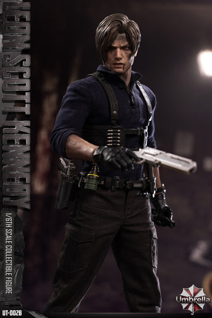 Preventa Figura Agent Leon (Sculpted Hair Version) marca Umbrella UT-002B escala 1/6