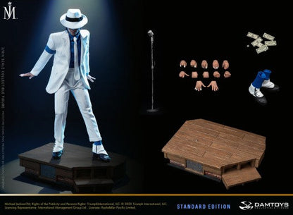 Preventa Figura Michael Jackson (Standard Edition) (Cabello Enraizado) - "Smooth Criminal" marca DAMTOYS DMS048 escala 1/6