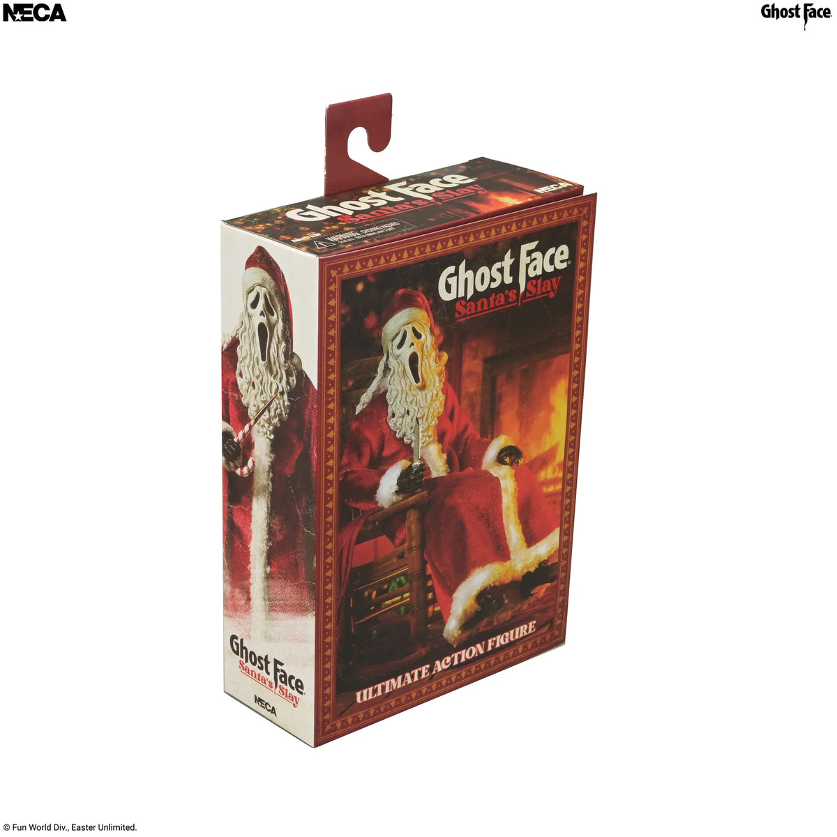 Preventa Figura Ultimate Ghost Face (Santa's Slay) - Ghost Face - marca Neca (7 pulg.)