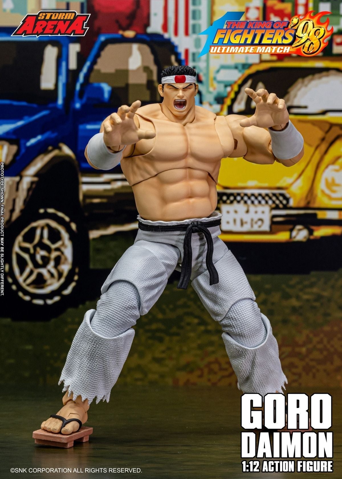 Preventa Figura Goro Daimon (Storm Arena) - The King of Fighters '98 Ultimate Match marca Storm Collectibles KFSA02 escala 1/12