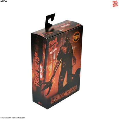 Preventa Figura Ultimate Savini Jason - Friday the 13th: The Game marca Neca (7 pulg.)
