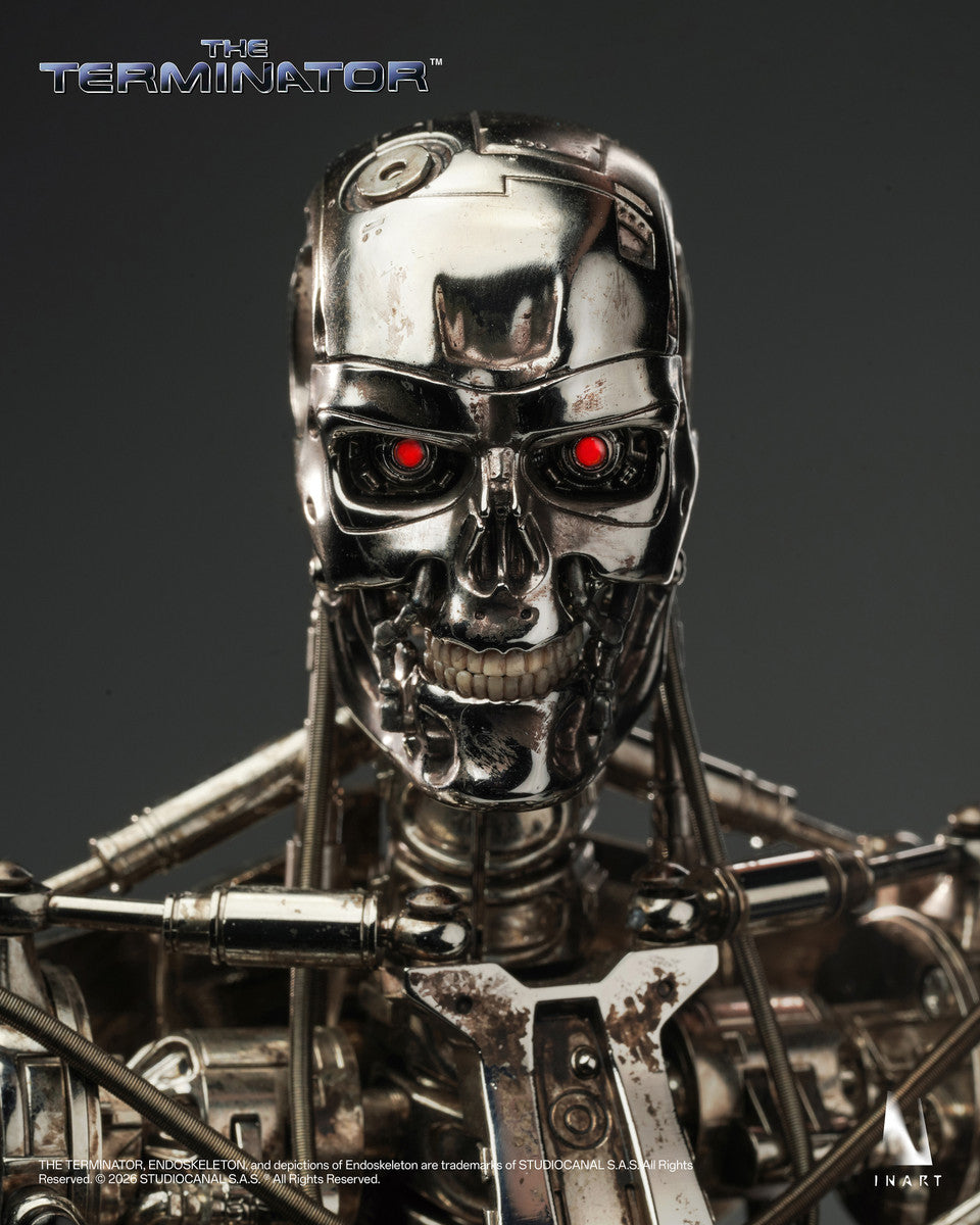 Preventa Figura T-800 Endoskeleton - The Terminator marca INART A036 Queen Studio escala 1/6