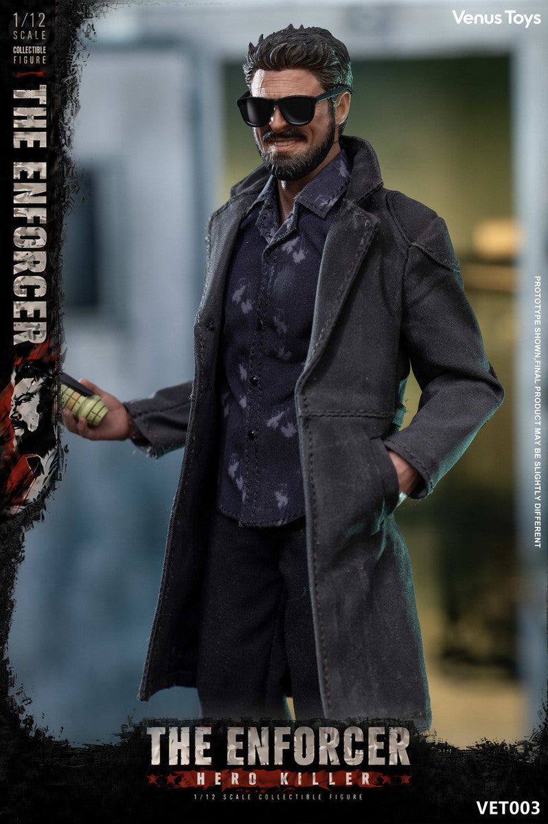 Preventa Figura The Enforcer marca Venus Toys VET003 escala 1/12