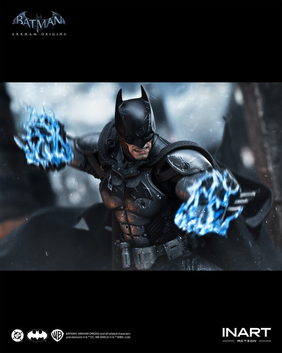 Preventa Figura BATMAN (Battle Damaged version) - Batman Arkham Origins marca INART G0007 escala 1/12
