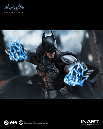 Preventa Figura BATMAN (Battle Damaged version) - Batman Arkham Origins marca INART G0007 escala 1/12