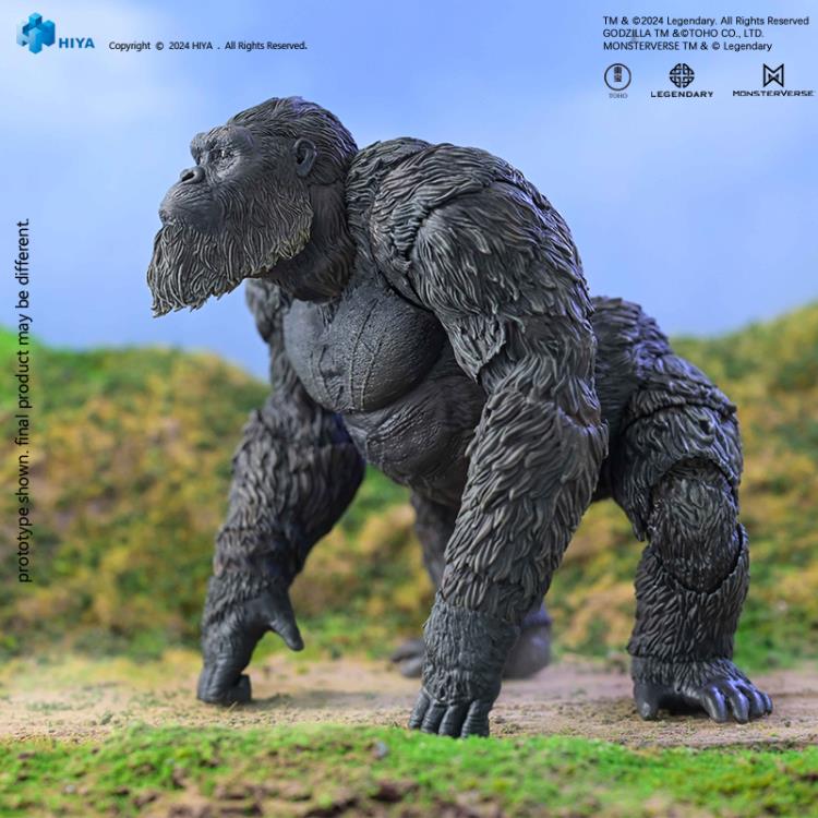 Preventa Figura Kong (Exclusiva PX Previews) - Godzilla x Kong: The New Empire - Exquisite Basic marca HIYA EBG0414 (16 cm)