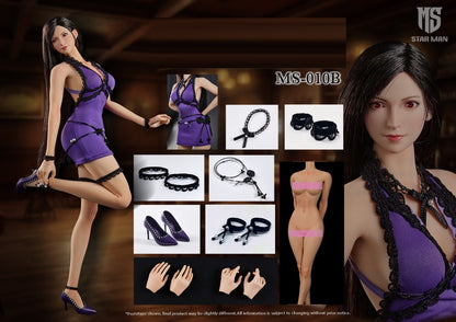 Preventa Figura Combat Girl (Purple Dress version) marca Star Man MS-010B escala 1/6