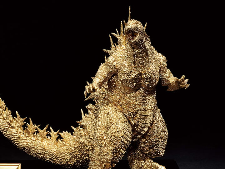 Preventa Estatua Godzilla (Gold version) (Limitado) - Godzilla Minus One - Ichibansho Series marca Bandai Spirits (23 cm)