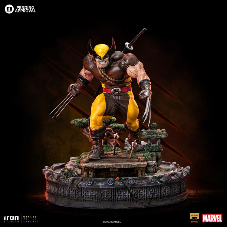 Preventa Estatua Wolverine Unleashed Deluxe - X-Men - Limited Edition marca Iron Studios escala de arte 1/10