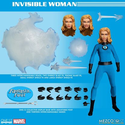 Pedido Figuras Fantastic Four Deluxe Box Set - One:12 Collective marca Mezco Toyz 77600 escala pequeña 1/12