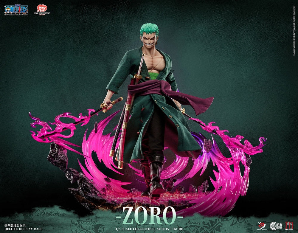 Preventa Figura ZORO (Deluxe Version) - One Piece marca Pixel Poses PP-200595 escala 1/6
