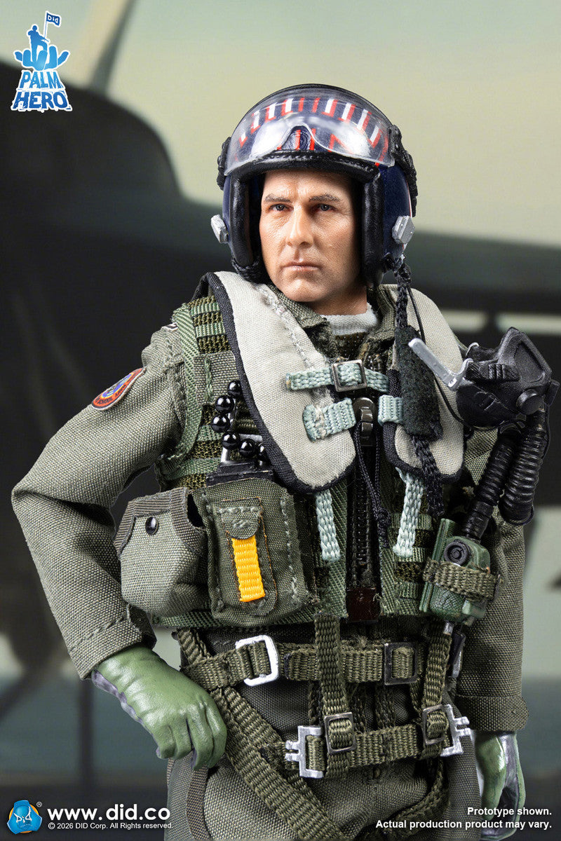 Pedido Figura Captain Mitchell - US Navy 18E Pilot marca DID XM80031 escala 1/12