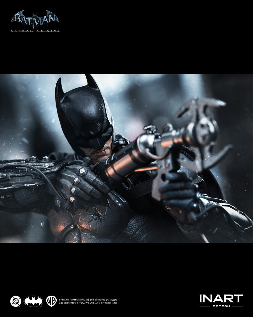 Preventa Figura BATMAN (Battle Damaged version) - Batman Arkham Origins marca INART G0007 escala 1/12
