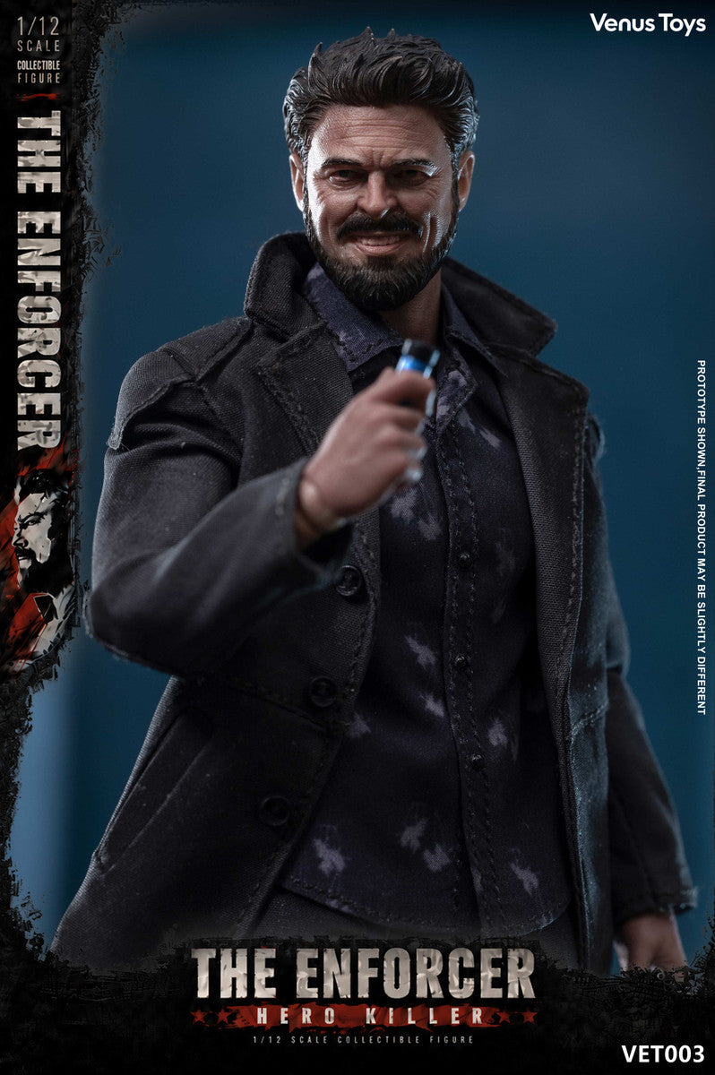 Preventa Figura The Enforcer marca Venus Toys VET003 escala 1/12