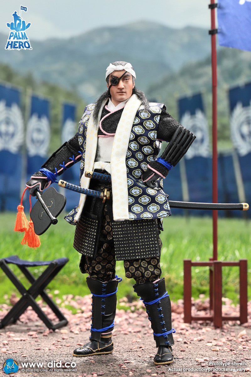 Pedido Figura Date Masamune - Palm Hero Japan Samurai Series 4 marca DID XJ80030 escala 1/12