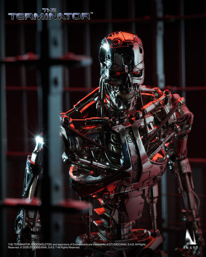 Preventa Figura T-800 Endoskeleton - The Terminator marca INART A036 Queen Studio escala 1/6