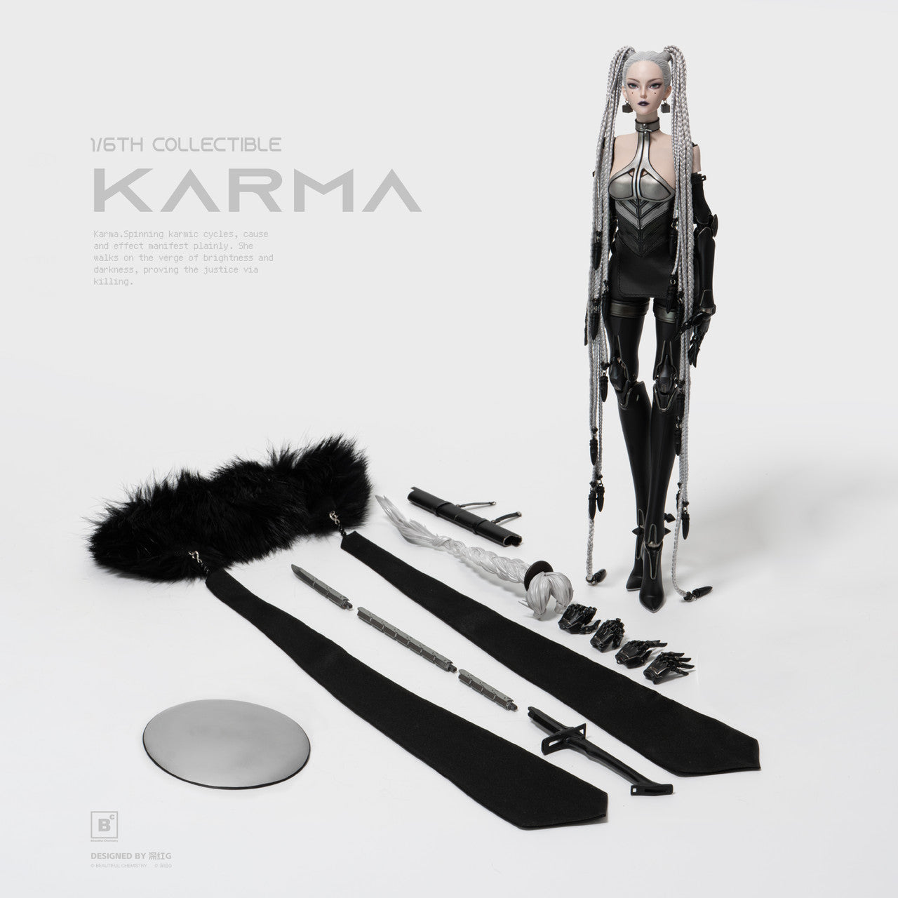 Preventa Figura KARMA (Diseñador Gu Junyi) marca Beautiful Chemistry BC202518 escala 1/6